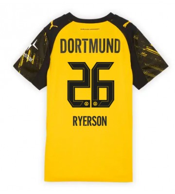 Lacne Ženy Futbalové dres Borussia Dortmund Julian Ryerson #26 2025-26 Krátky Rukáv - Domáci
